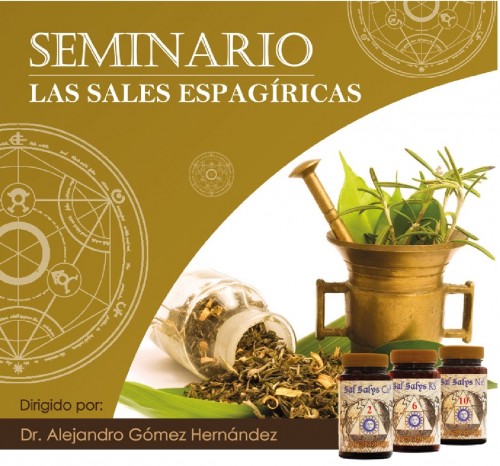 Nuevo Seminario «Las Sales Espagiricas» en Madrid y Barcelona